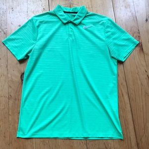 Nike Golf Lime Green Polo
